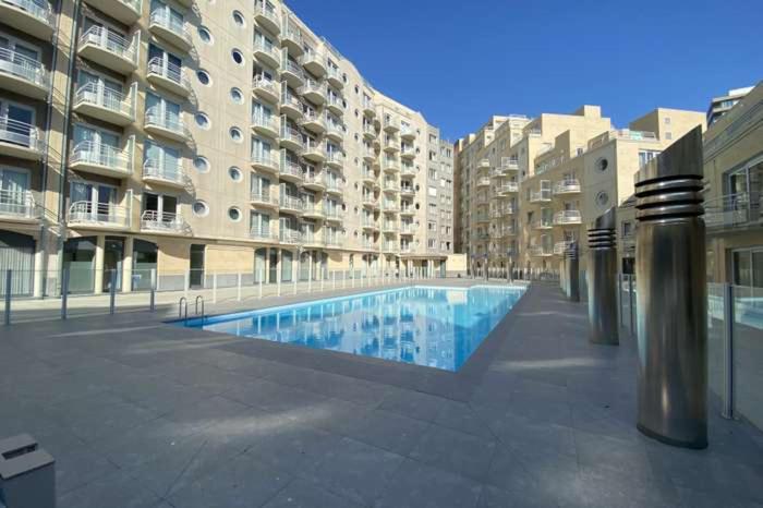 Appartement Met Zeezicht, Zwembad & Garage Ostende Exteriér fotografie