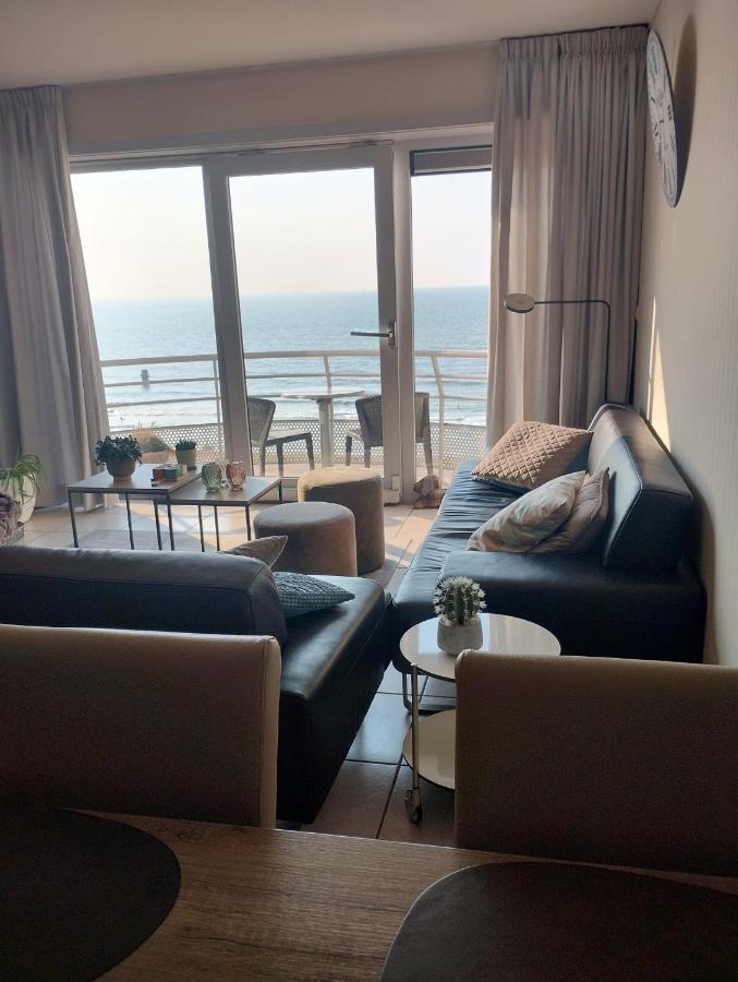 Appartement Met Zeezicht, Zwembad & Garage Ostende Exteriér fotografie